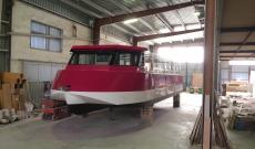 Norfeu 14Mts, vista proa.